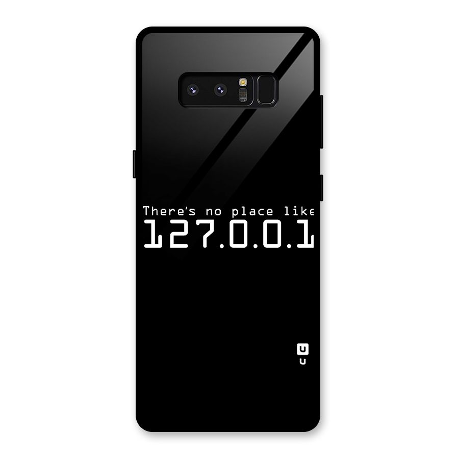 Programmers Favorite Place Glass Back Case for Galaxy Note 8
