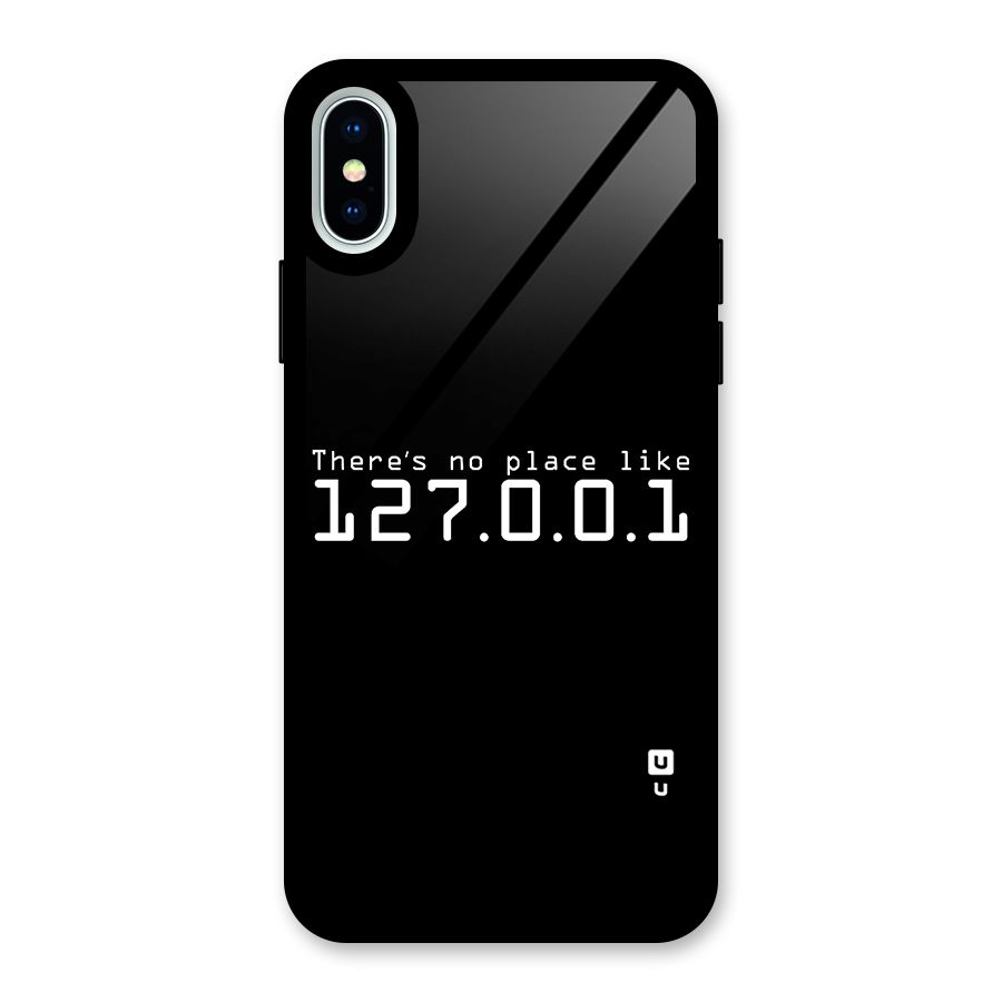 Programmers Favorite Place Glass Back Case for iPhone X