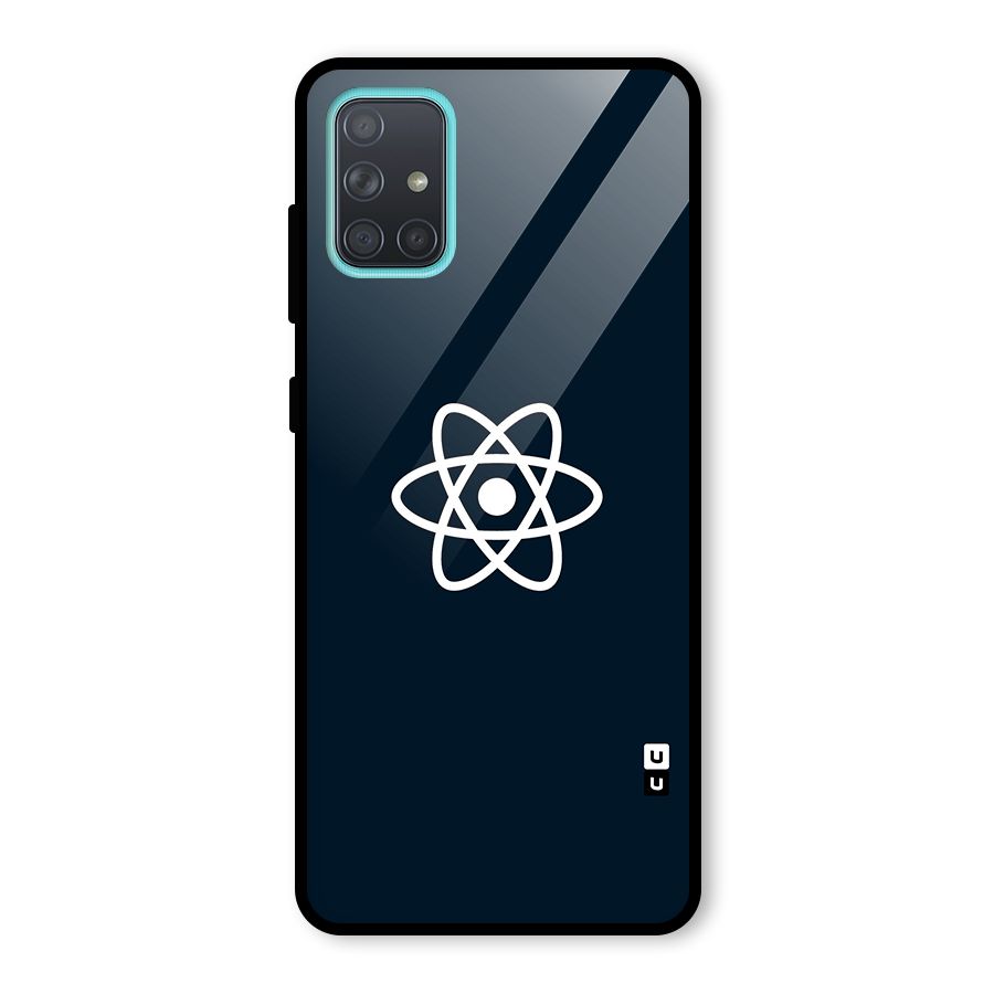 Programmers Language Symbol Glass Back Case for Galaxy A71