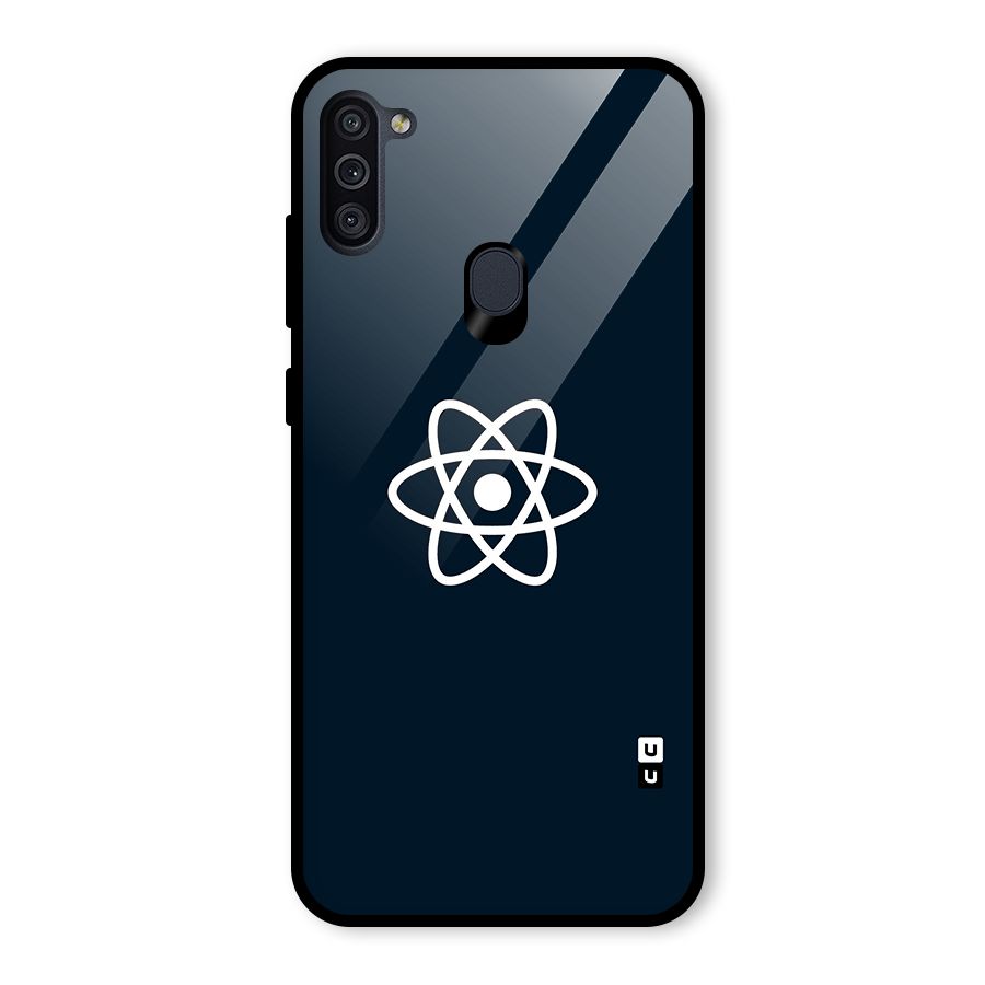 Programmers Language Symbol Glass Back Case for Galaxy M11