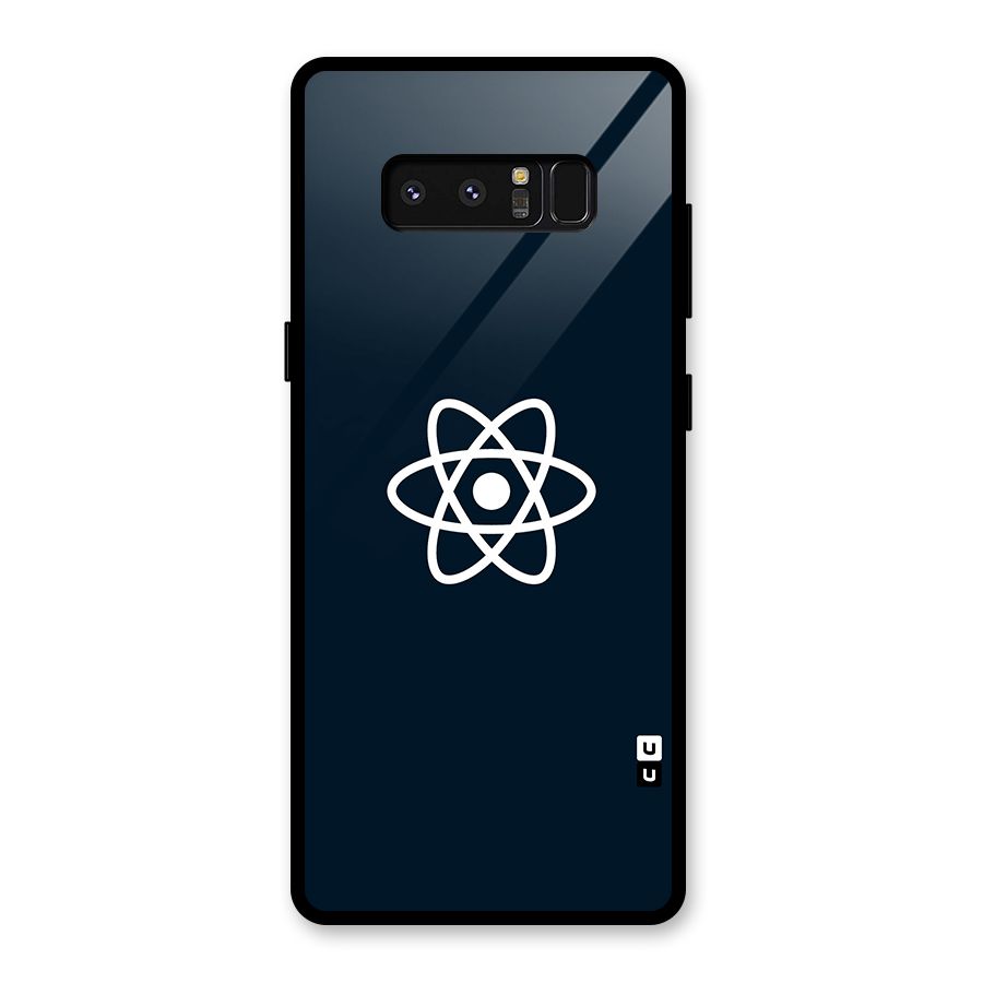 Programmers Language Symbol Glass Back Case for Galaxy Note 8