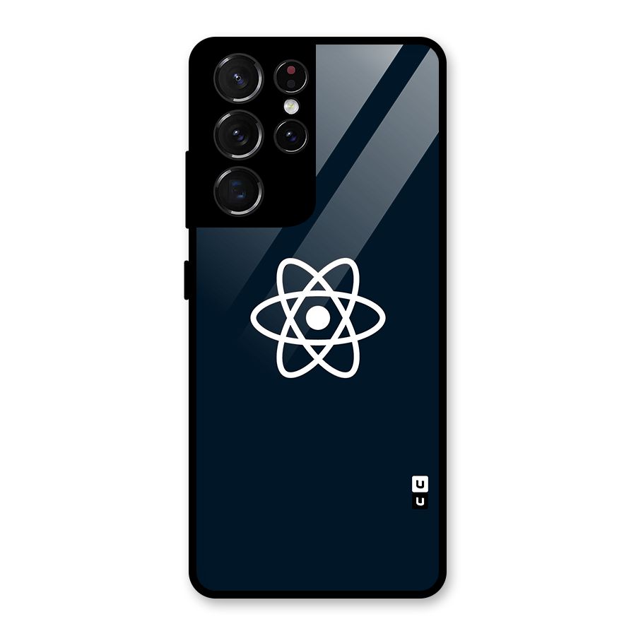 Programmers Language Symbol Glass Back Case for Galaxy S21 Ultra 5G