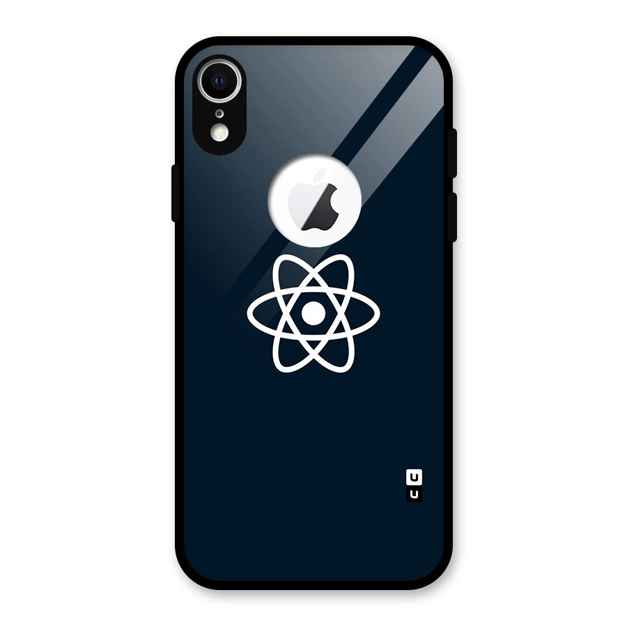 Programmers Language Symbol Glass Back Case for iPhone XR Logo Cut