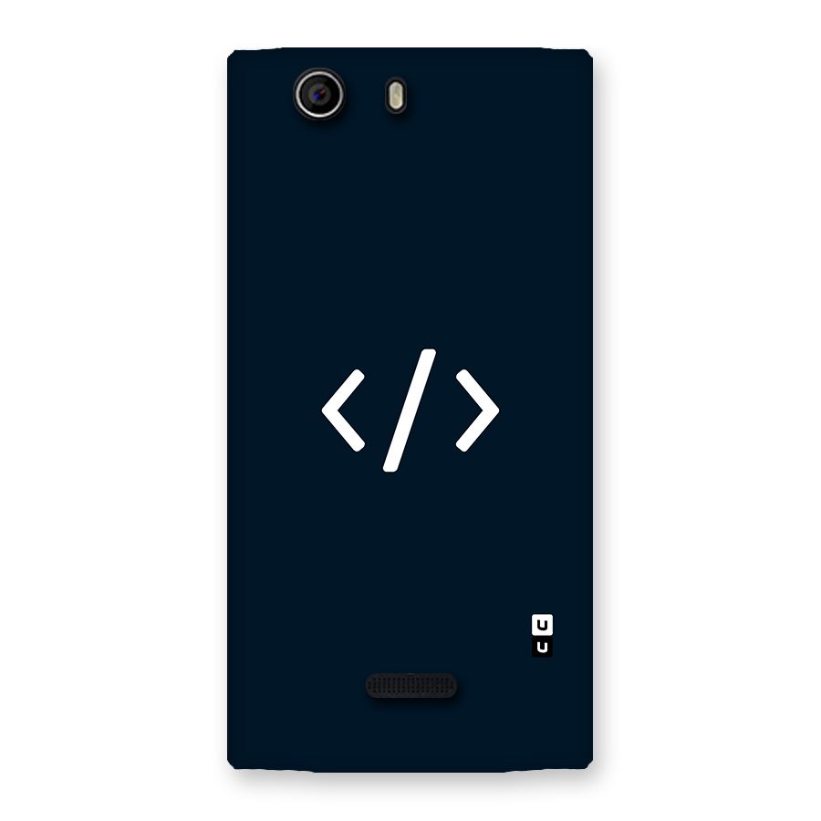 Programmers Style Symbol Back Case for Canvas Nitro 2 E311