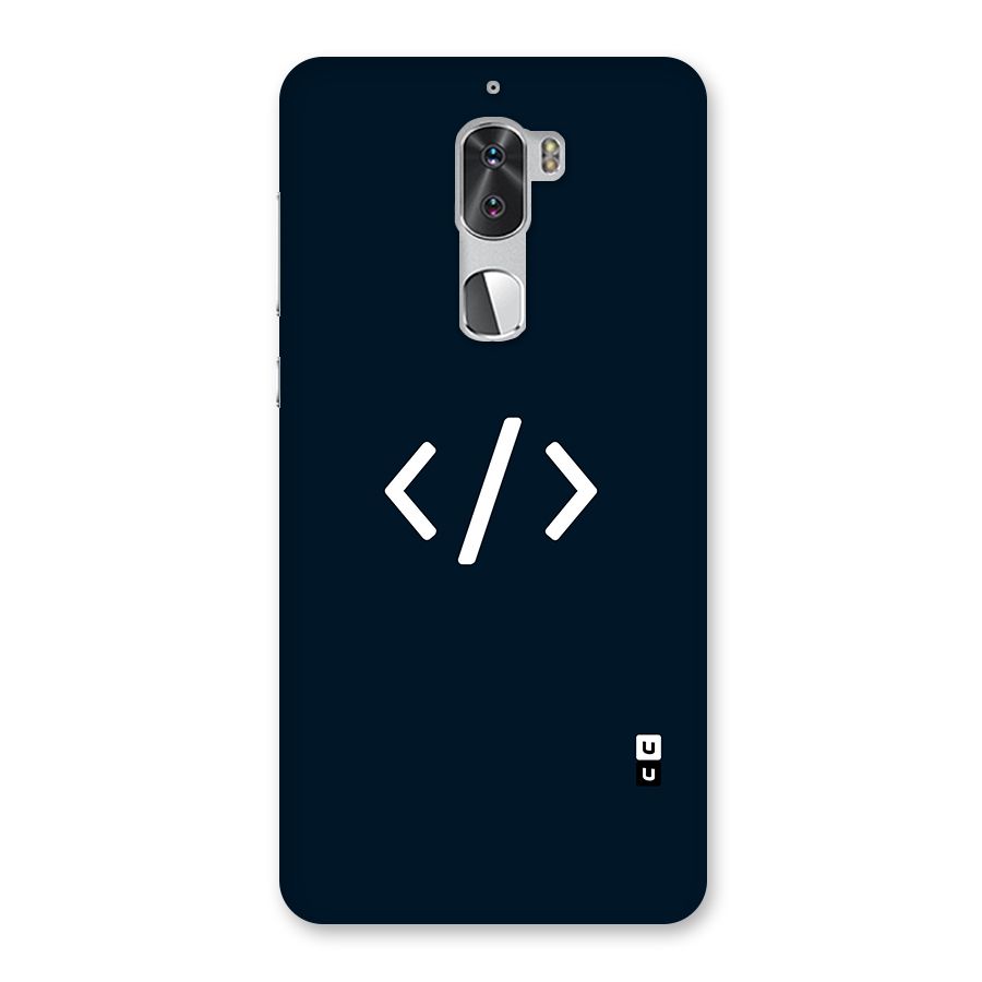 Programmers Style Symbol Back Case for Coolpad Cool 1