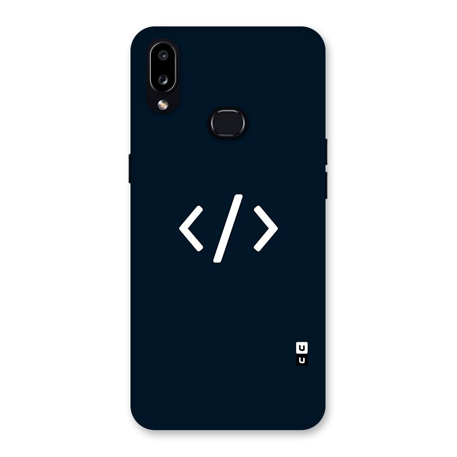 Programmers Style Symbol Back Case for Galaxy A10s