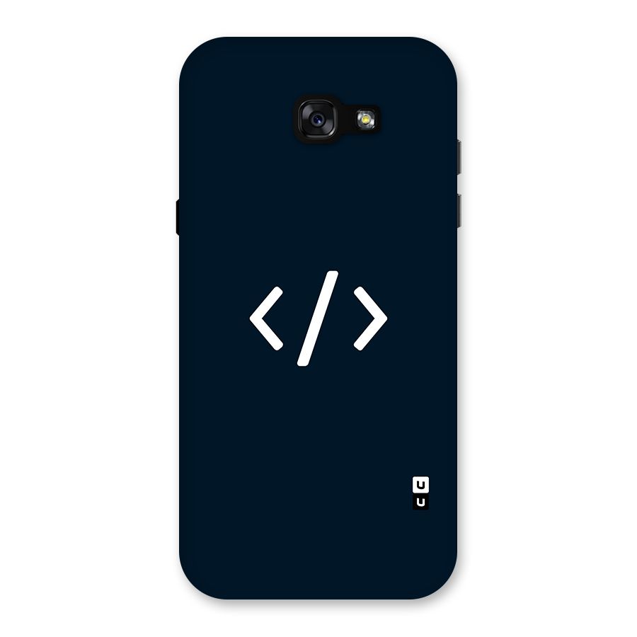 Programmers Style Symbol Back Case for Galaxy A7 (2017)