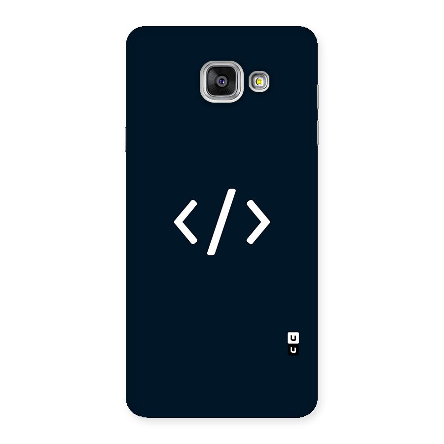 Programmers Style Symbol Back Case for Galaxy A7 2016
