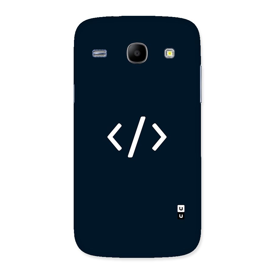 Programmers Style Symbol Back Case for Galaxy Core