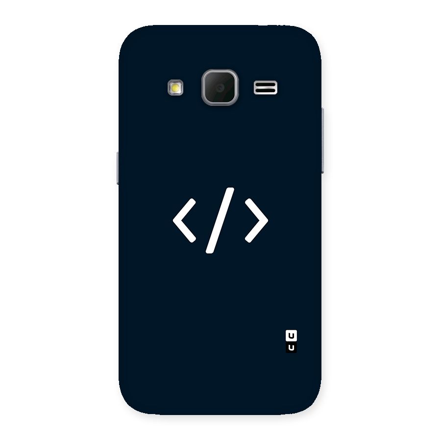 Programmers Style Symbol Back Case for Galaxy Core Prime
