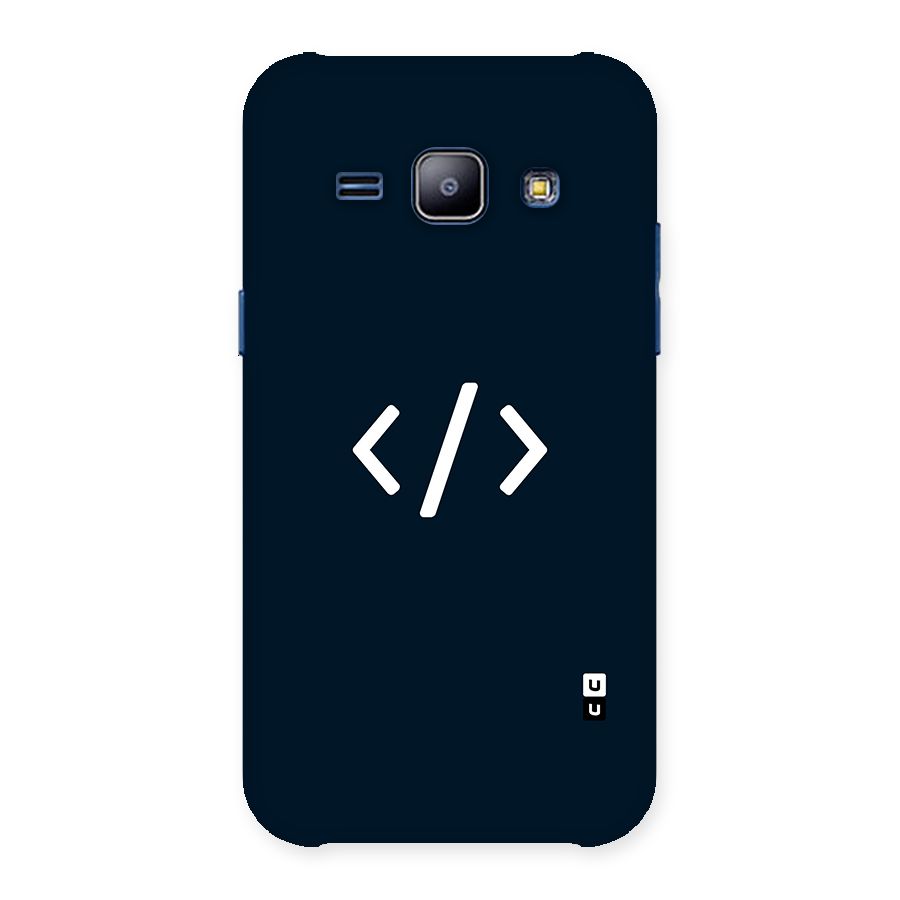 Programmers Style Symbol Back Case for Galaxy J1