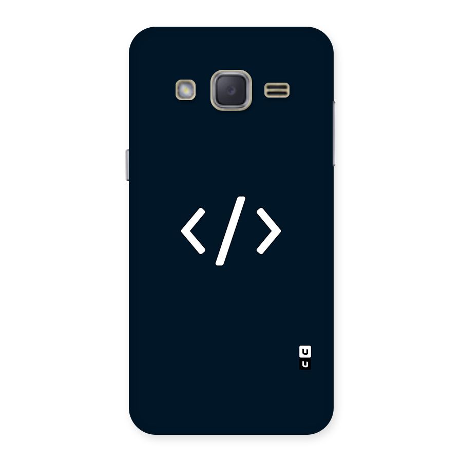 Programmers Style Symbol Back Case for Galaxy J2