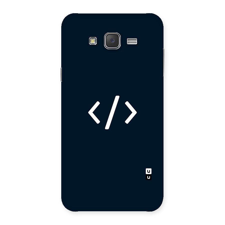 Programmers Style Symbol Back Case for Galaxy J7