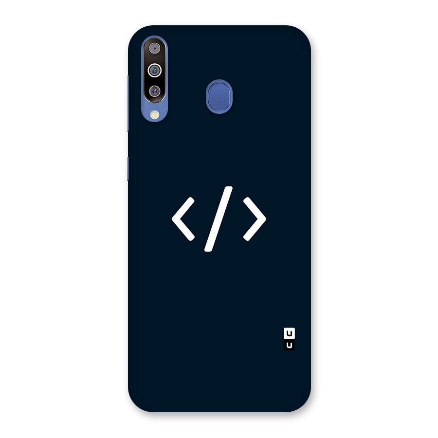 Programmers Style Symbol Back Case for Galaxy M30