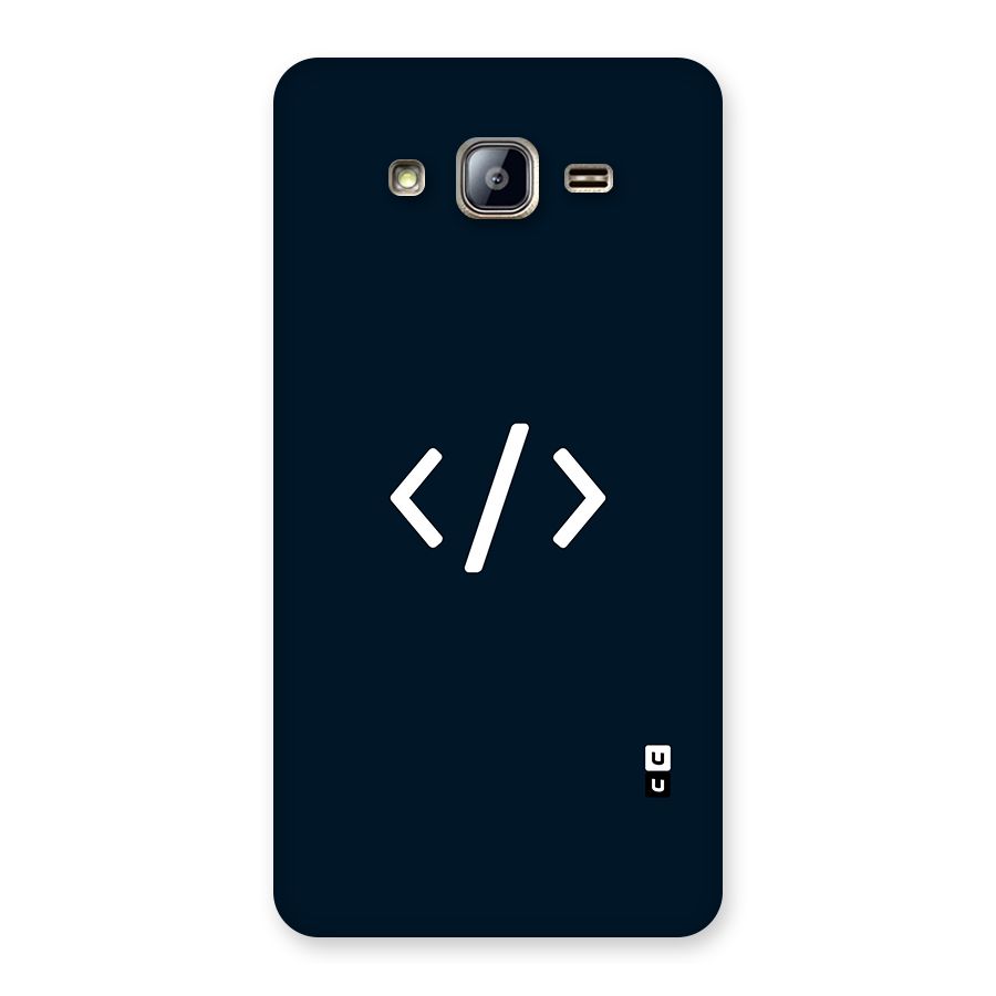 Programmers Style Symbol Back Case for Galaxy On5