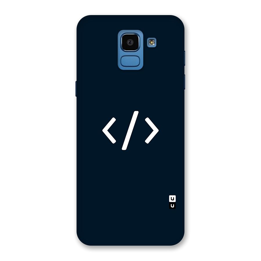Programmers Style Symbol Back Case for Galaxy On6