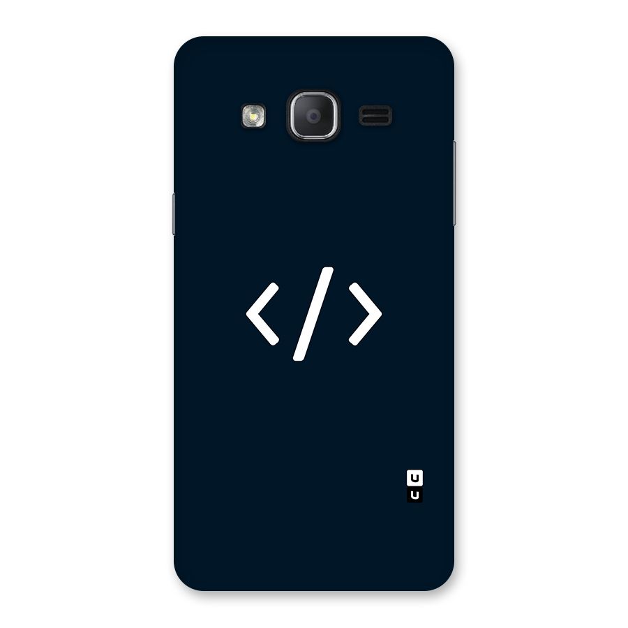 Programmers Style Symbol Back Case for Galaxy On7 2015