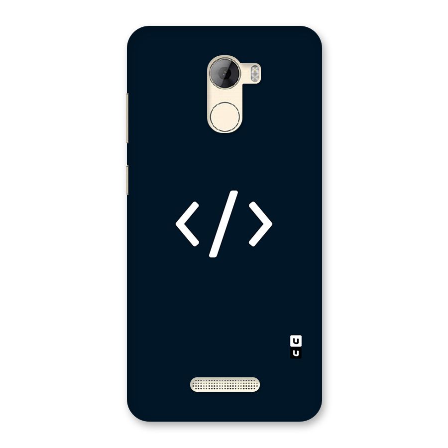 Programmers Style Symbol Back Case for Gionee A1 LIte
