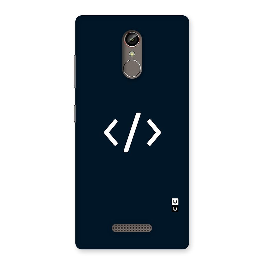 Programmers Style Symbol Back Case for Gionee S6s