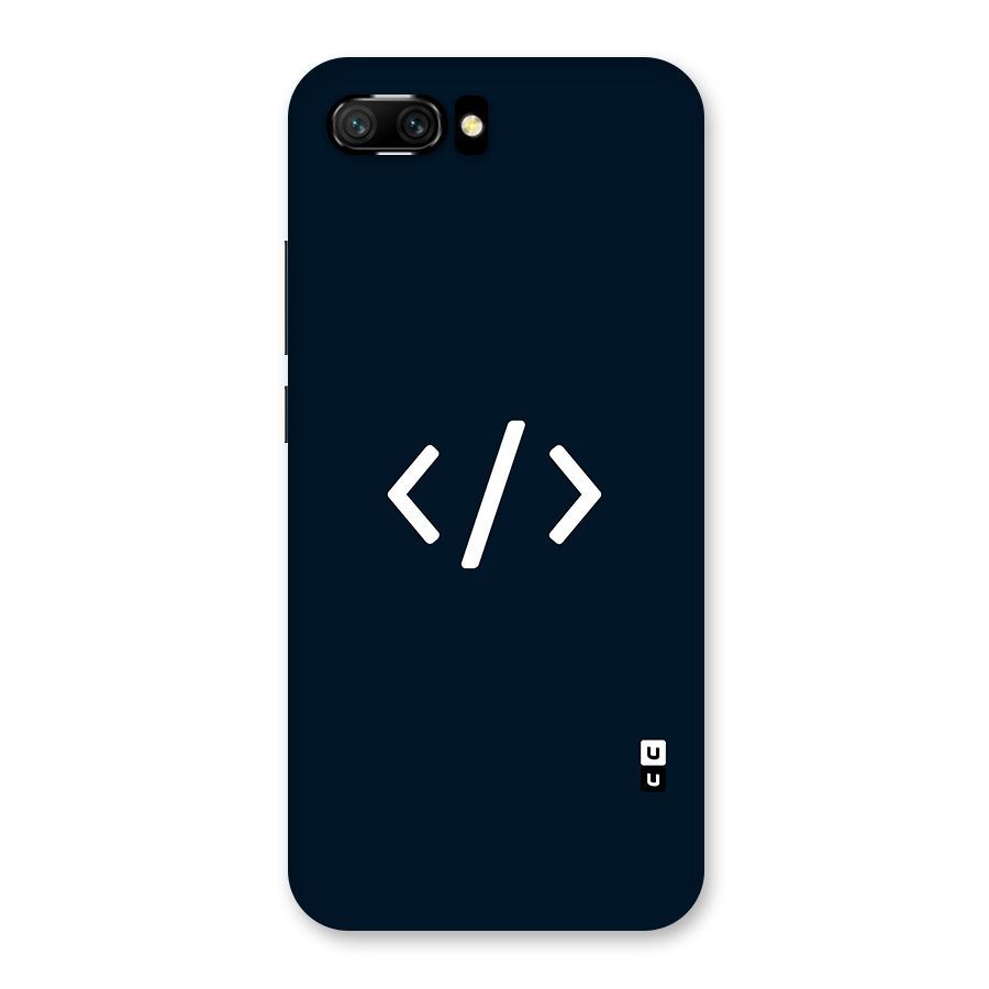 Programmers Style Symbol Back Case for Honor 10