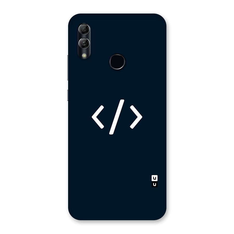 Programmers Style Symbol Back Case for Honor 10 Lite