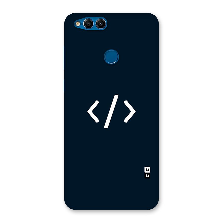 Programmers Style Symbol Back Case for Honor 7X