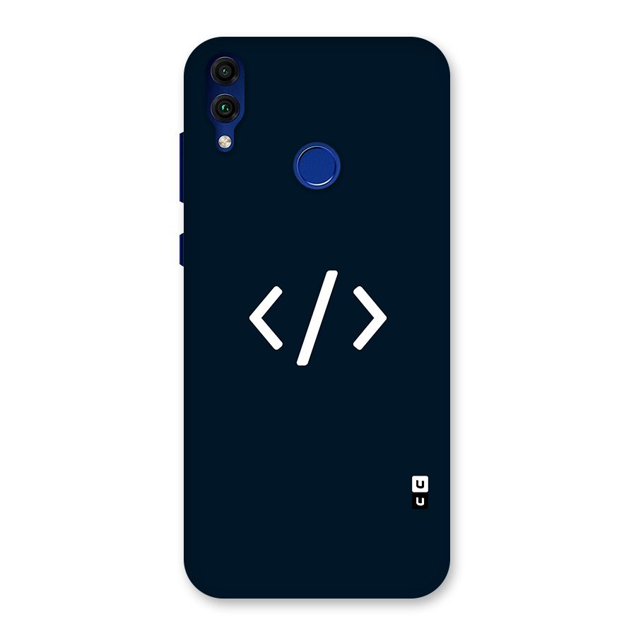 Programmers Style Symbol Back Case for Honor 8C