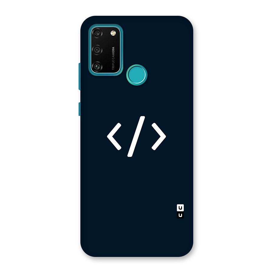 Programmers Style Symbol Back Case for Honor 9A