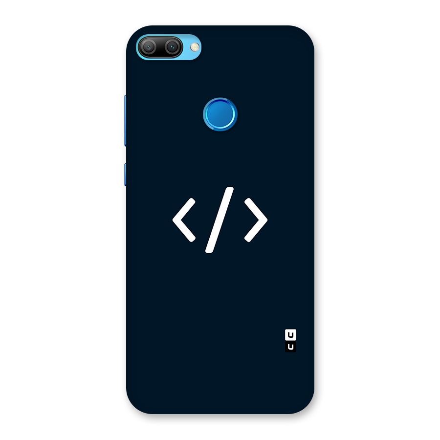 Programmers Style Symbol Back Case for Honor 9N