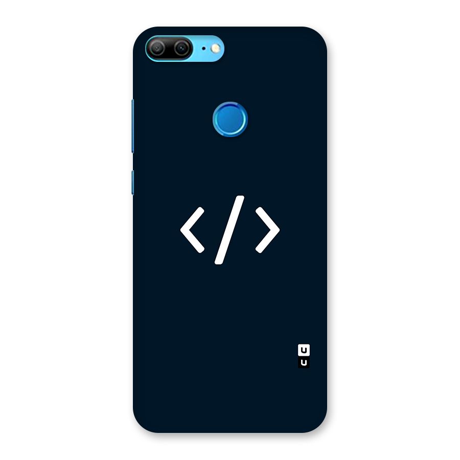Programmers Style Symbol Back Case for Honor 9 Lite