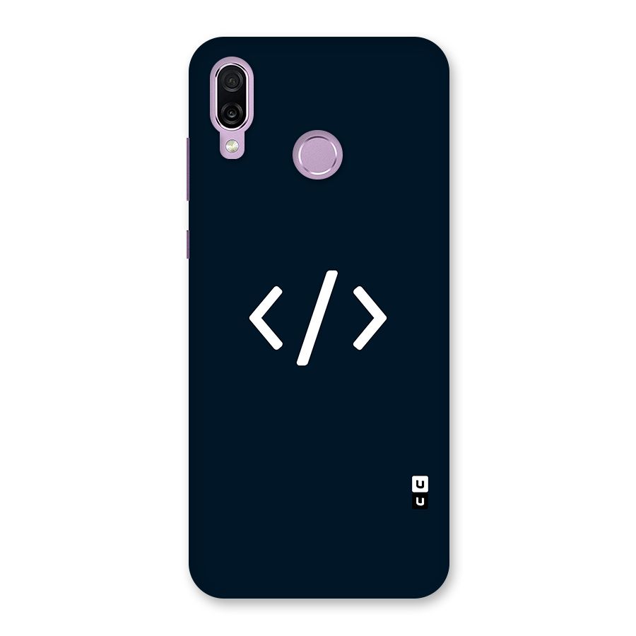 Programmers Style Symbol Back Case for Honor Play