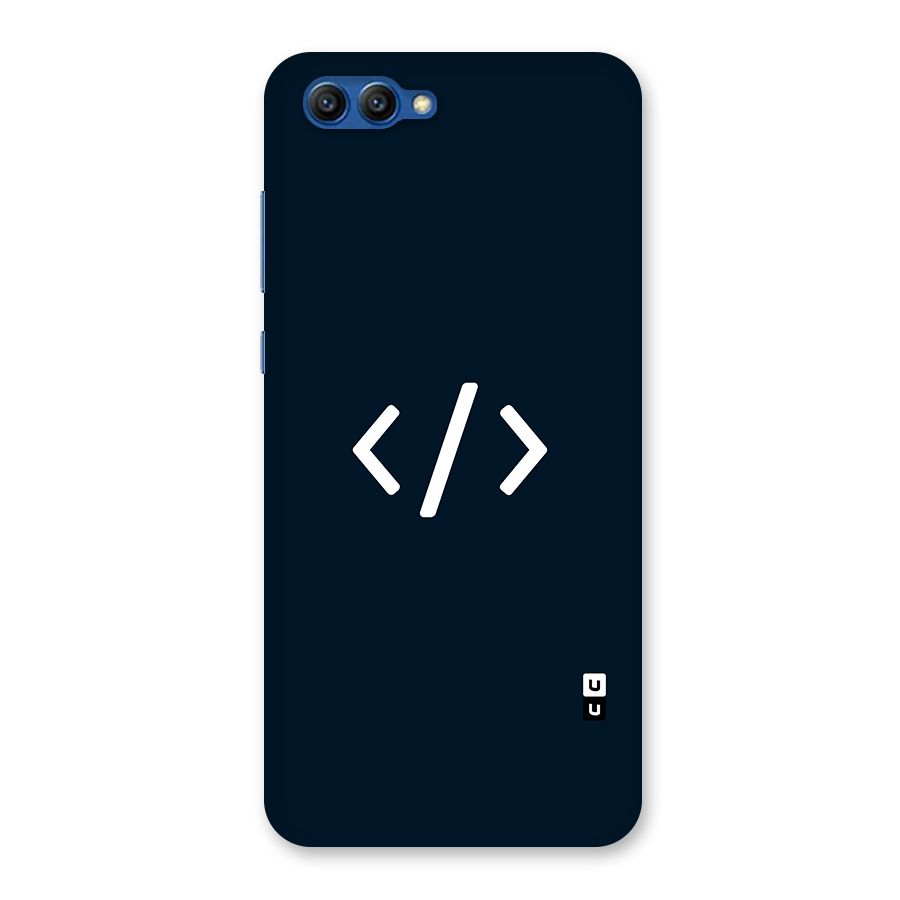 Programmers Style Symbol Back Case for Honor View 10