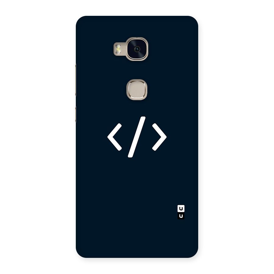 Programmers Style Symbol Back Case for Huawei Honor 5X