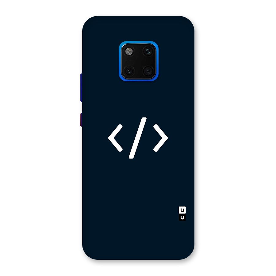 Programmers Style Symbol Back Case for Huawei Mate 20 Pro