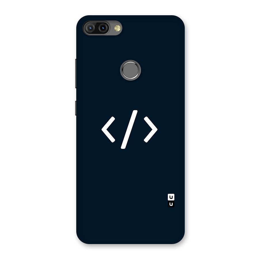 Programmers Style Symbol Back Case for Infinix Hot 6 Pro