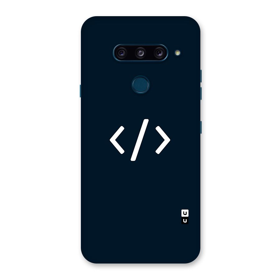 Programmers Style Symbol Back Case for LG  V40 ThinQ