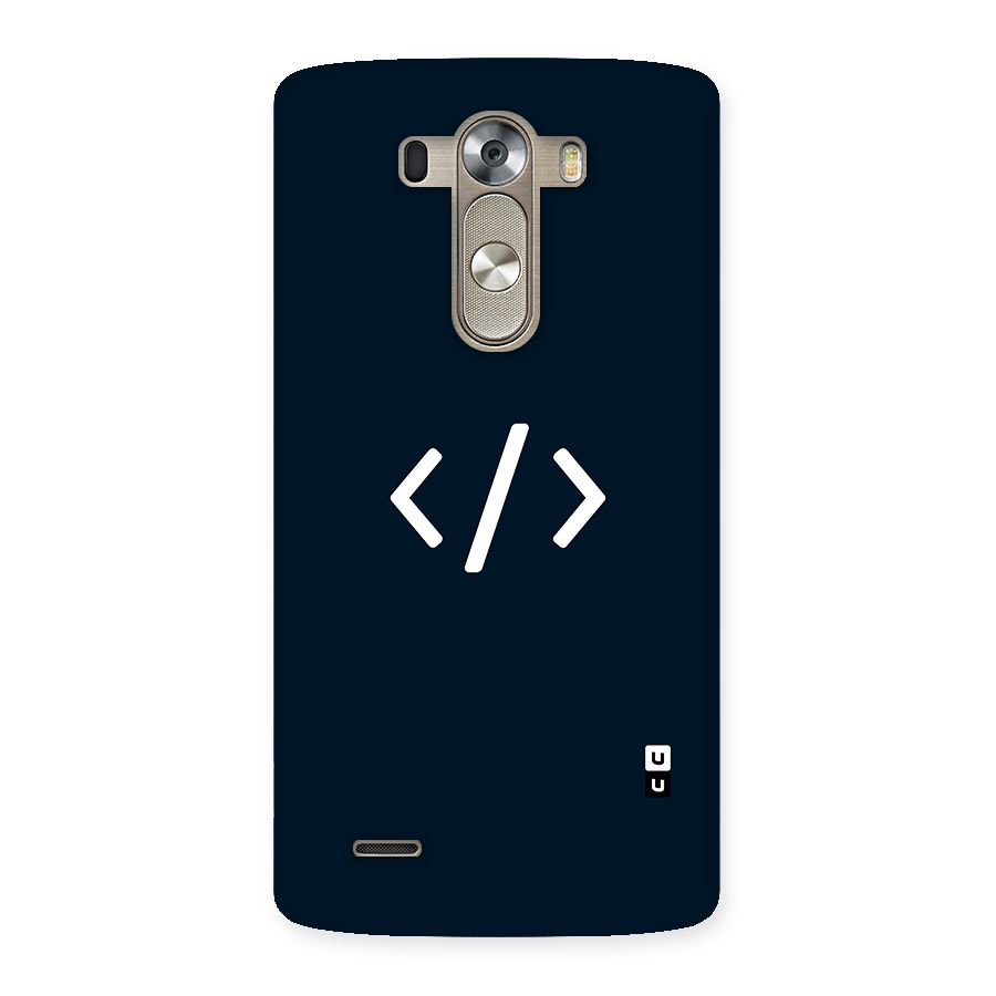 Programmers Style Symbol Back Case for LG G3