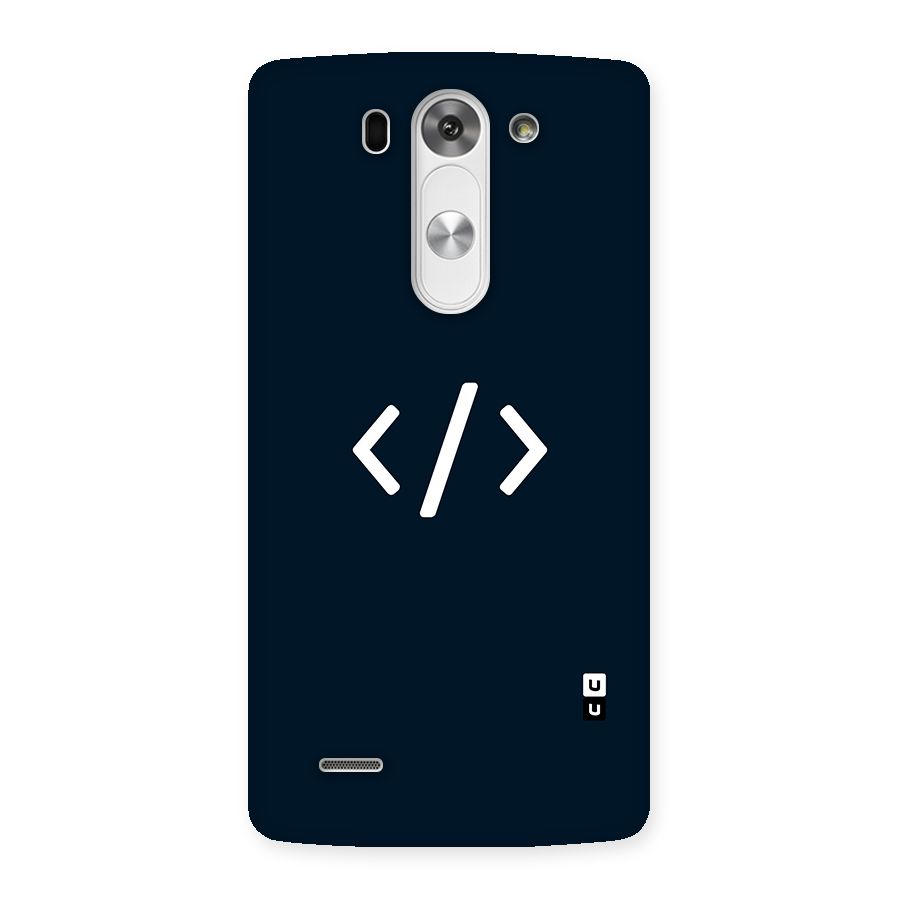 Programmers Style Symbol Back Case for LG G3 Mini