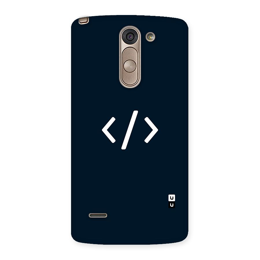 Programmers Style Symbol Back Case for LG G3 Stylus