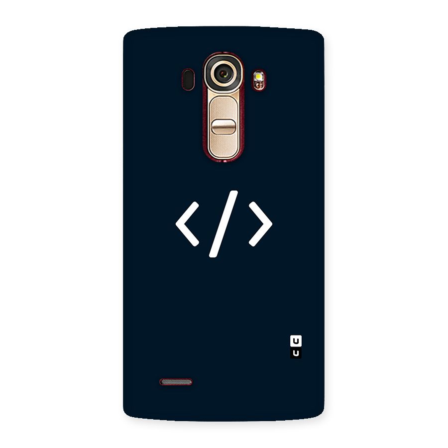 Programmers Style Symbol Back Case for LG G4