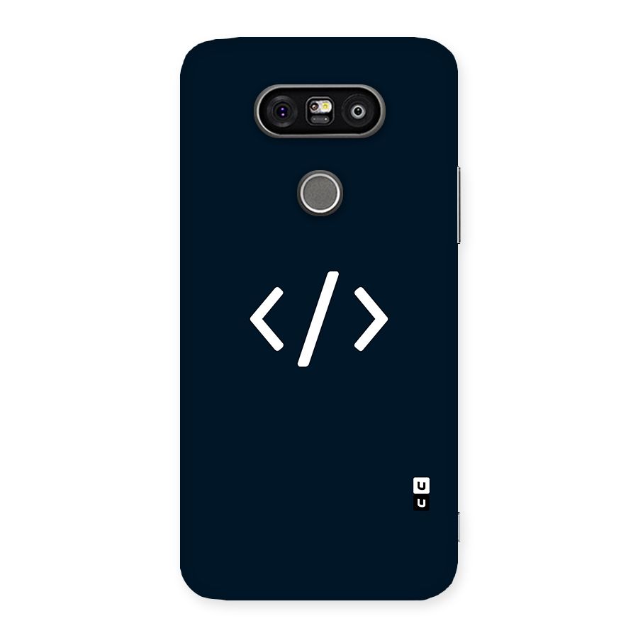 Programmers Style Symbol Back Case for LG G5