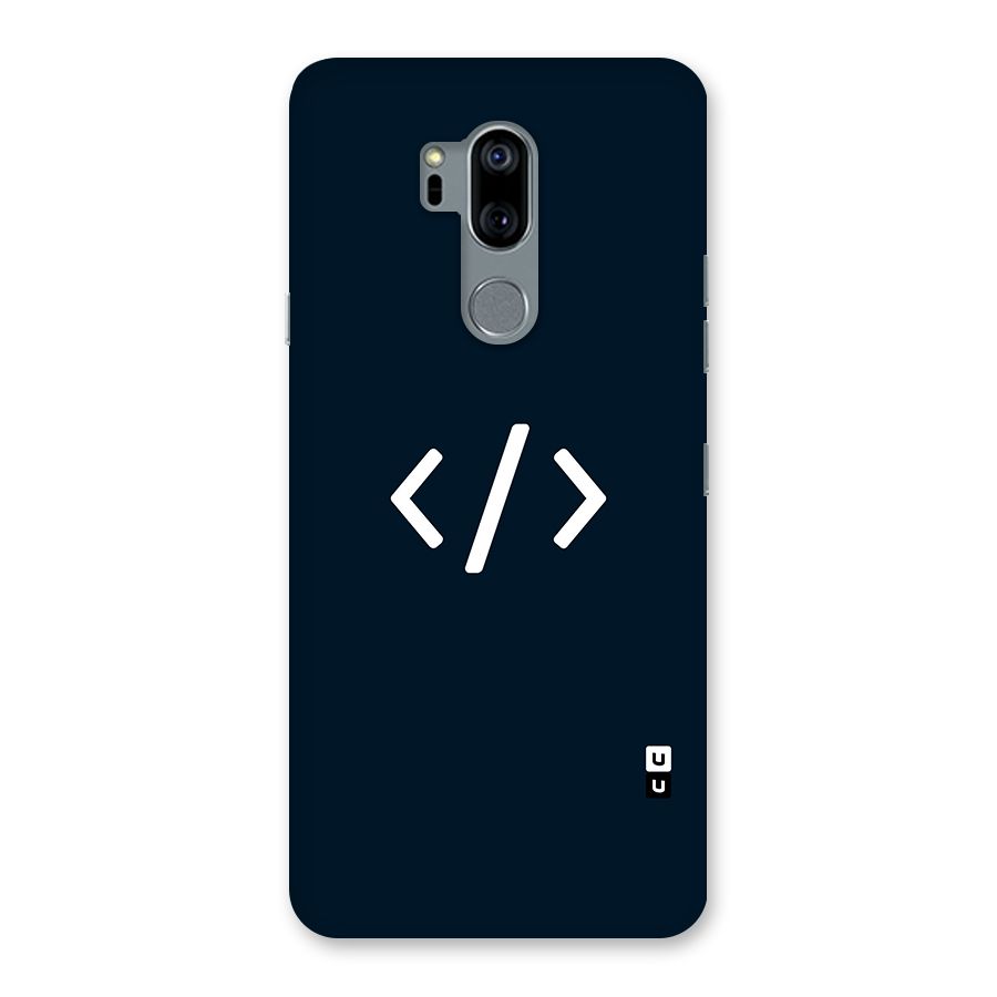 Programmers Style Symbol Back Case for LG G7