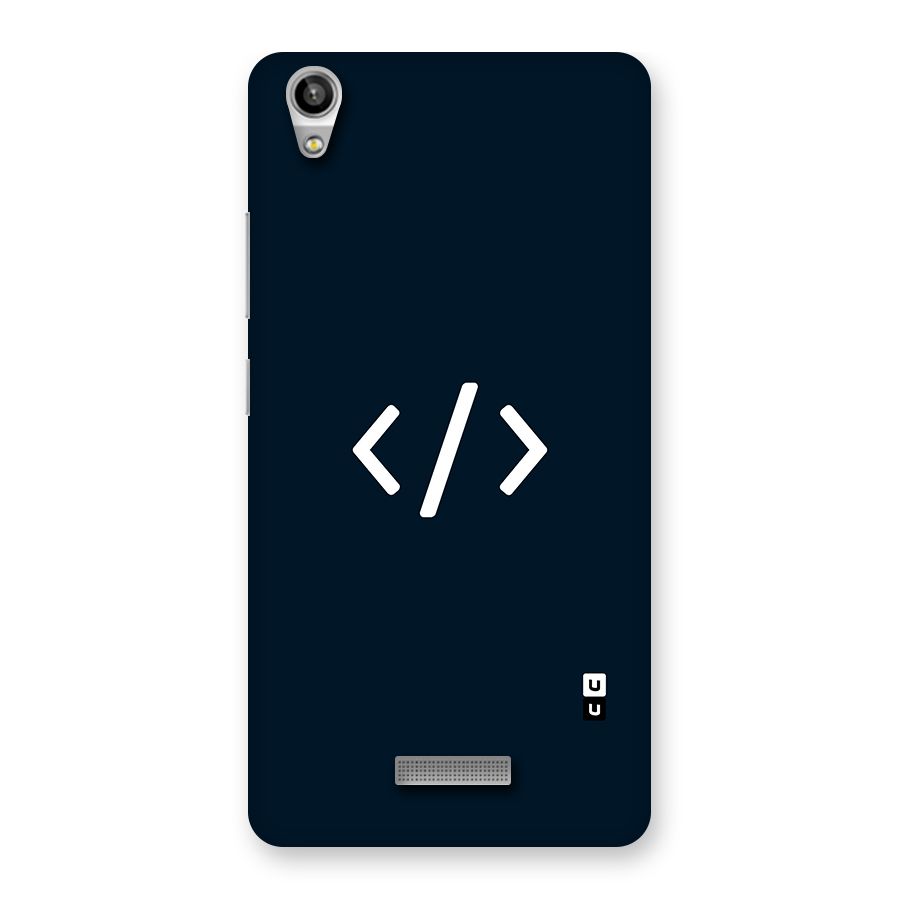 Programmers Style Symbol Back Case for Lava-Pixel-V1