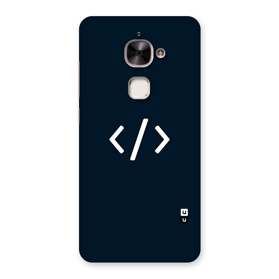 Programmers Style Symbol Back Case for Le 2