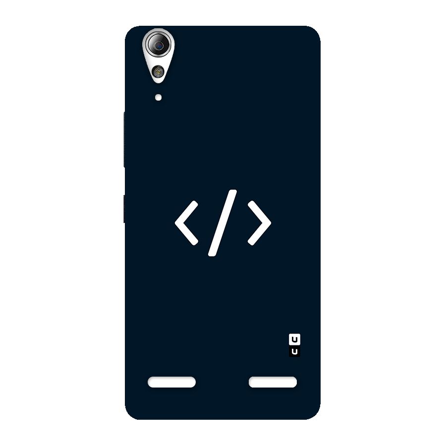 Programmers Style Symbol Back Case for Lenovo A6000 Plus