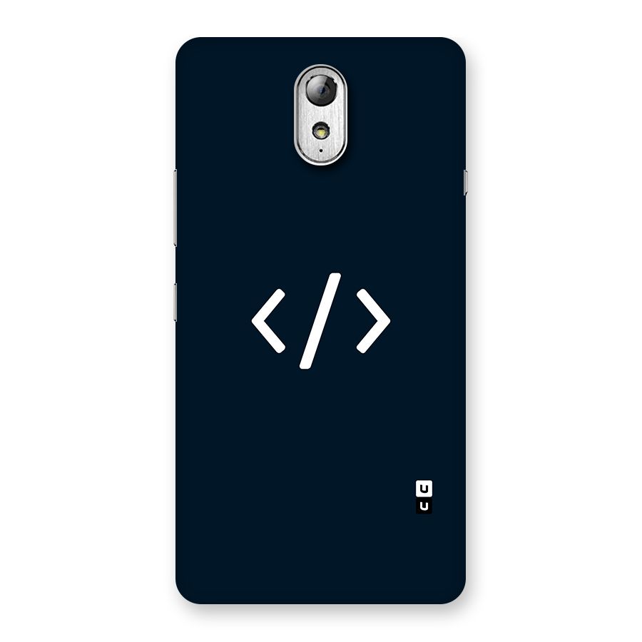 Programmers Style Symbol Back Case for Lenovo Vibe P1M