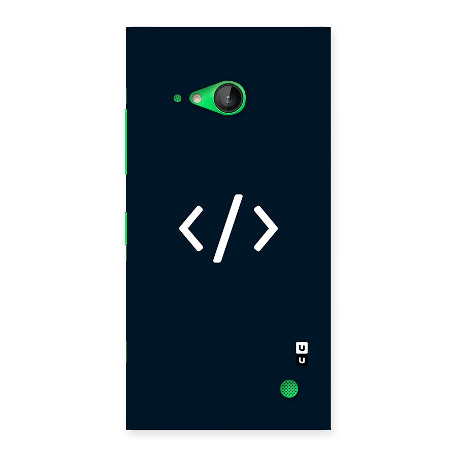 Programmers Style Symbol Back Case for Lumia 730