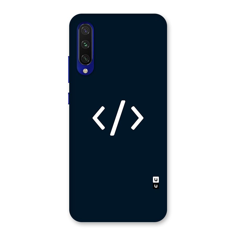 Programmers Style Symbol Back Case for Mi A3
