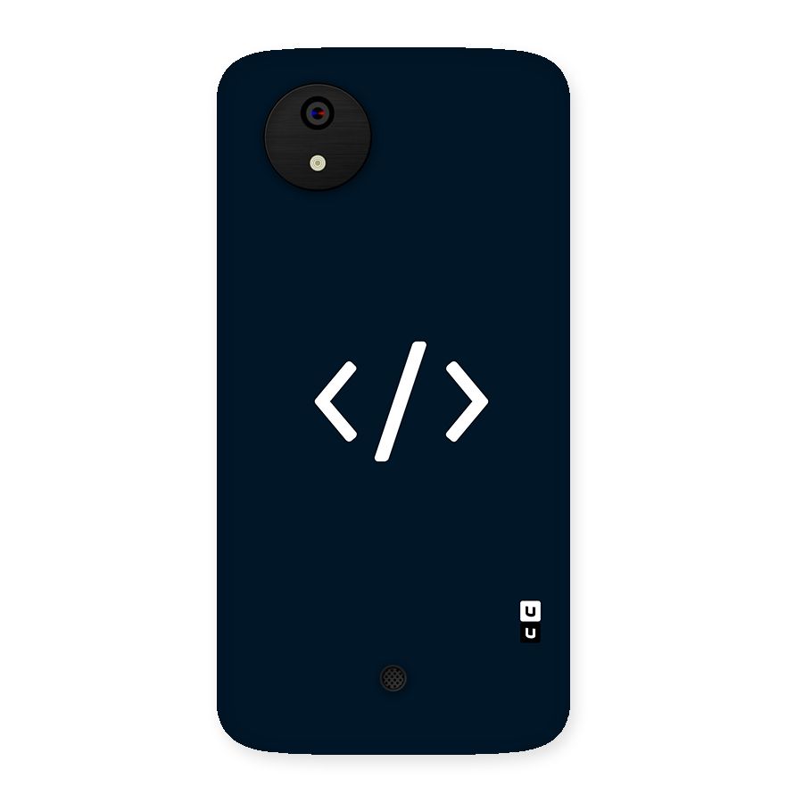 Programmers Style Symbol Back Case for Micromax Canvas A1