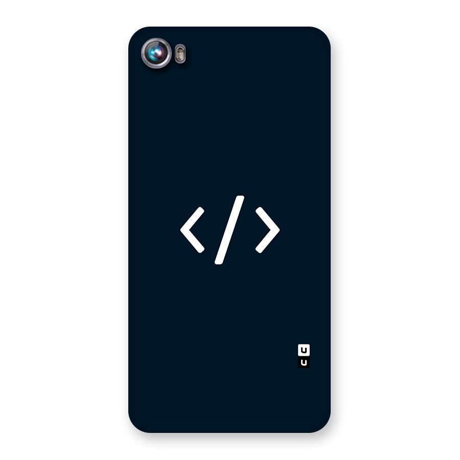 Programmers Style Symbol Back Case for Micromax Canvas Fire 4 A107